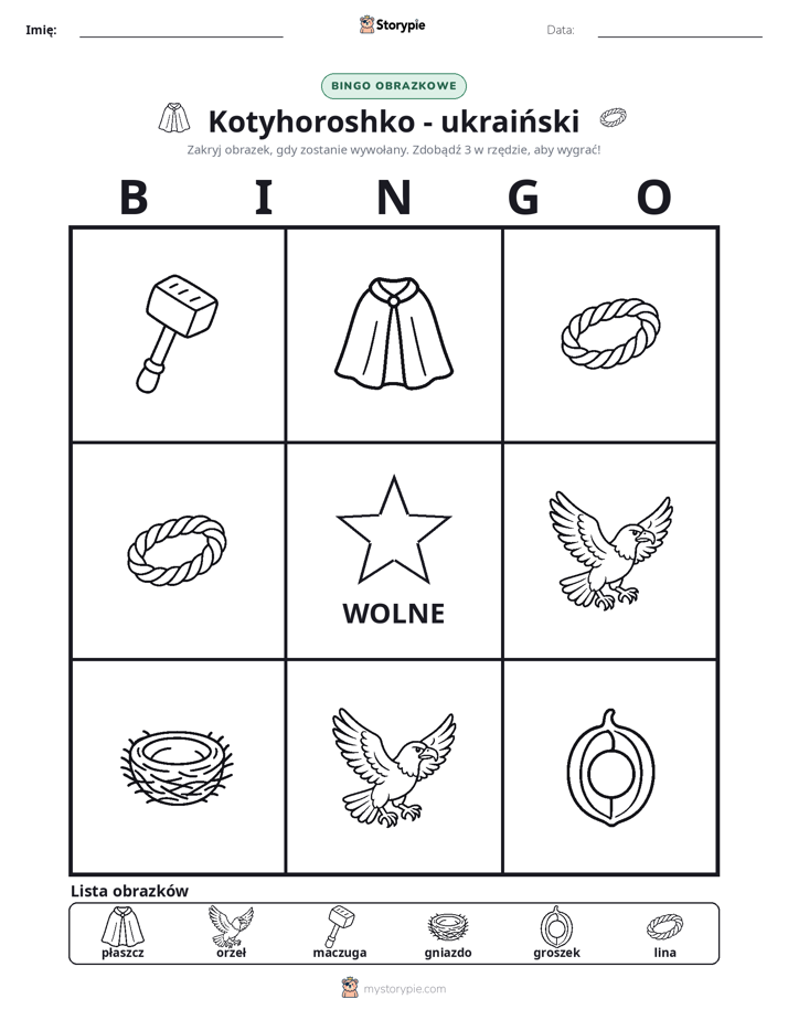 Bingo obrazkowe