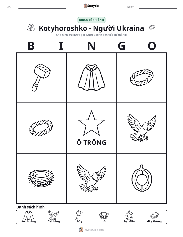 Bingo Hình Ảnh