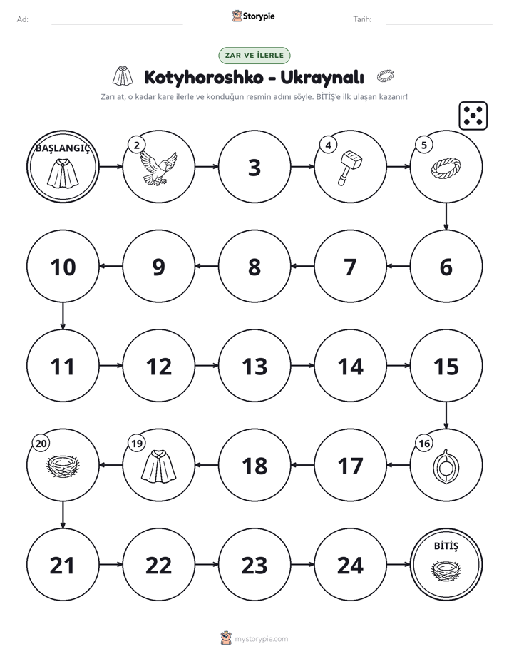 Yuvarla & Hareket Et Oyunu
