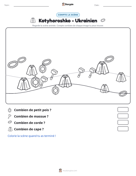 Scène de Comptage