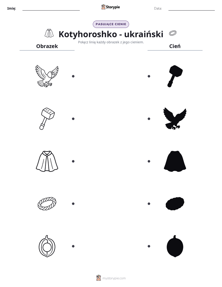 Dopasowanie cieni