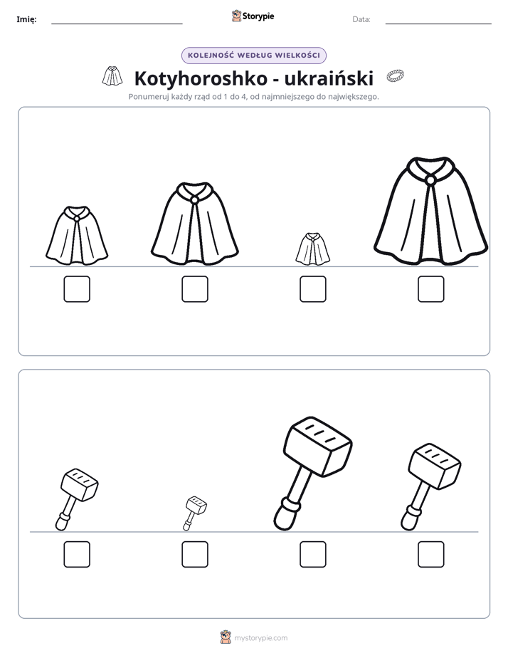 Porządek rozmiarów