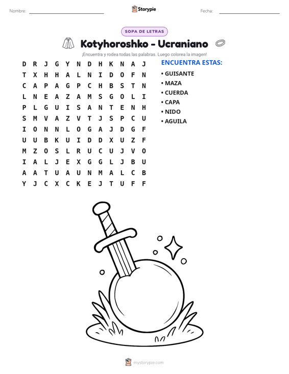 Sopa de Letras