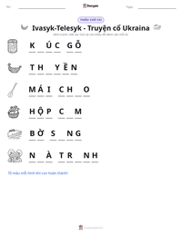 Xem trước tài liệu in sẵn Ivasyk-Telesyk - Truyện cổ Ukraina