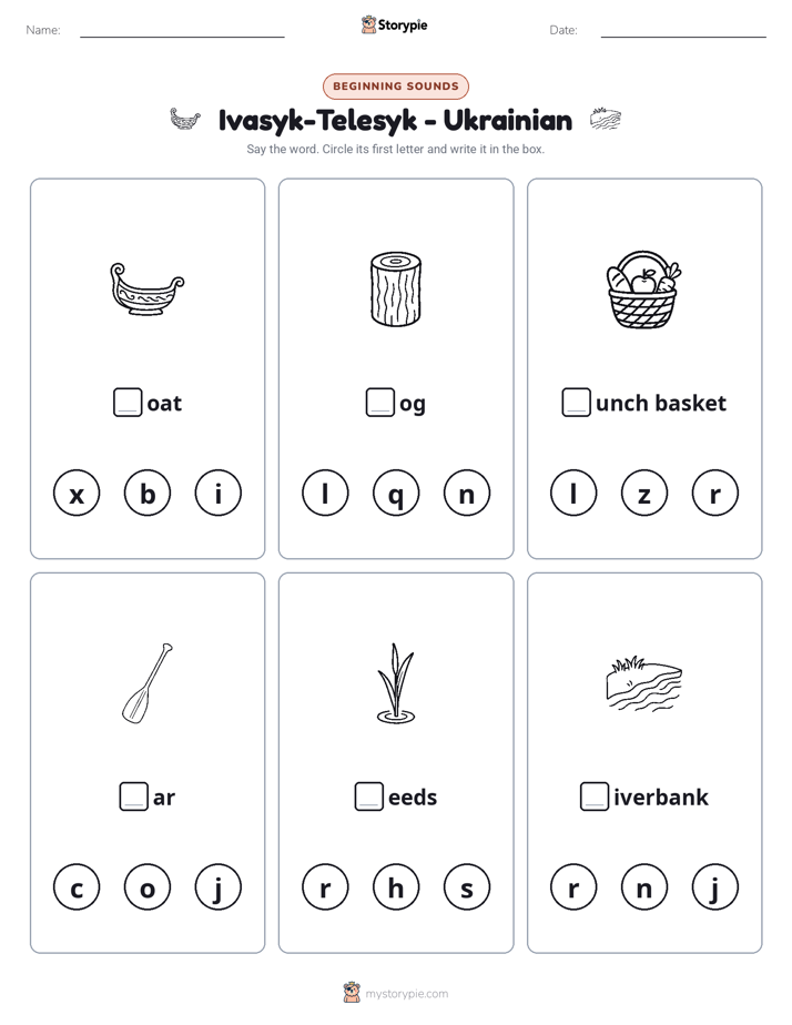 Beginning Sounds