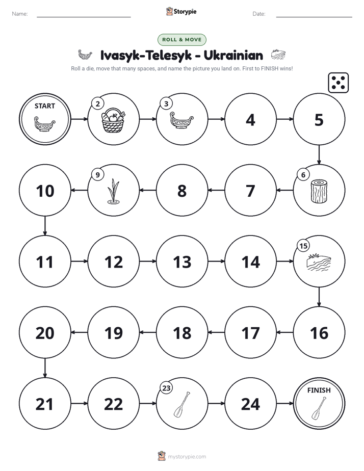 Roll & Move Game