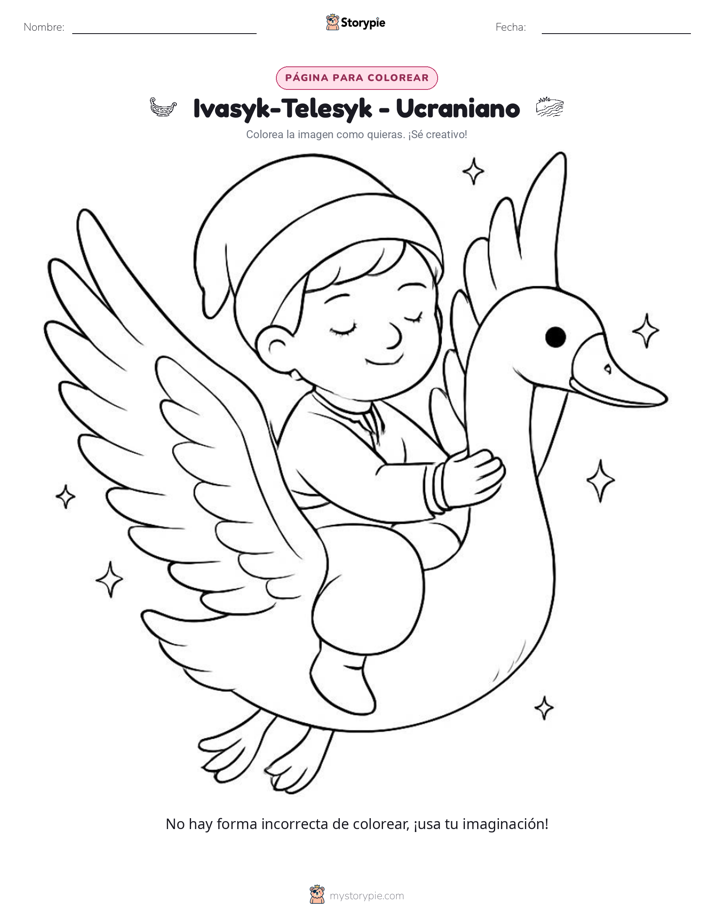 Página para Colorear
