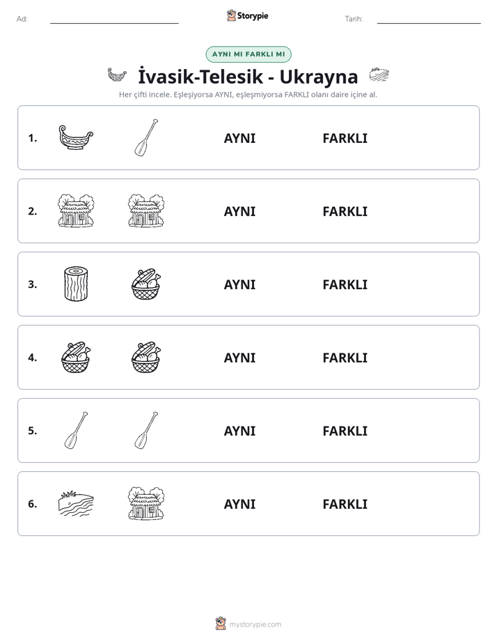 Aynı mı Farklı mı