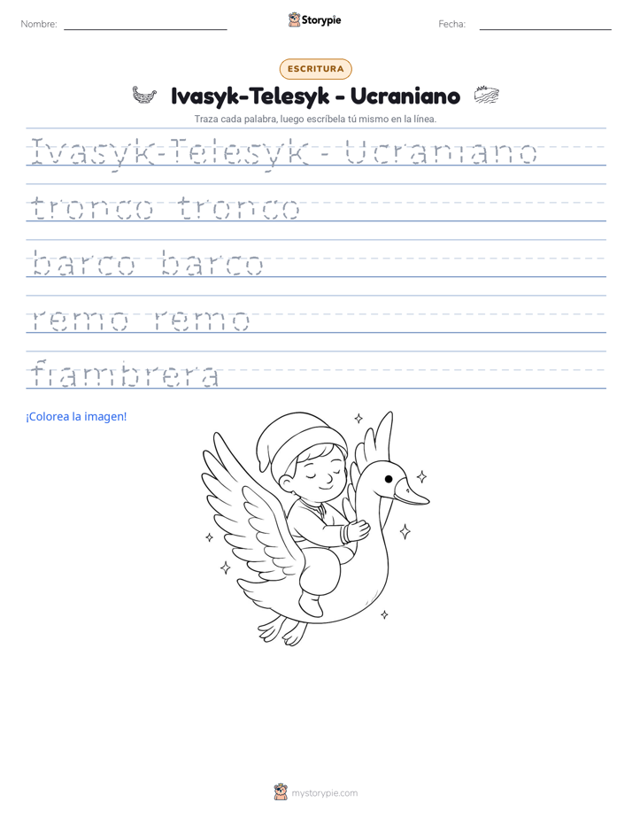 Práctica de Escritura