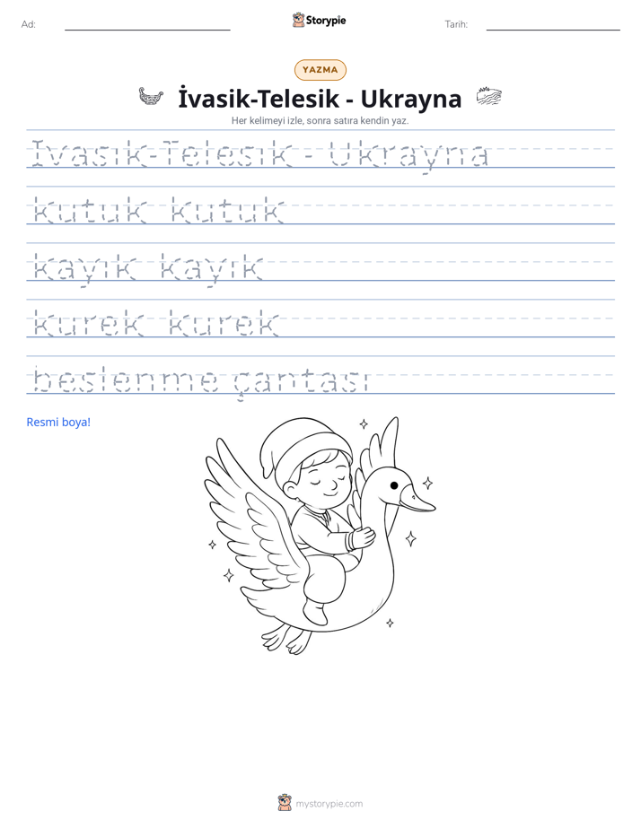 Yazma Pratiği