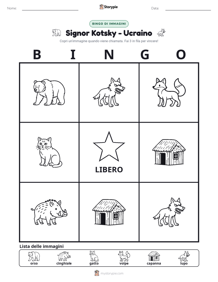 Bingo delle Immagini