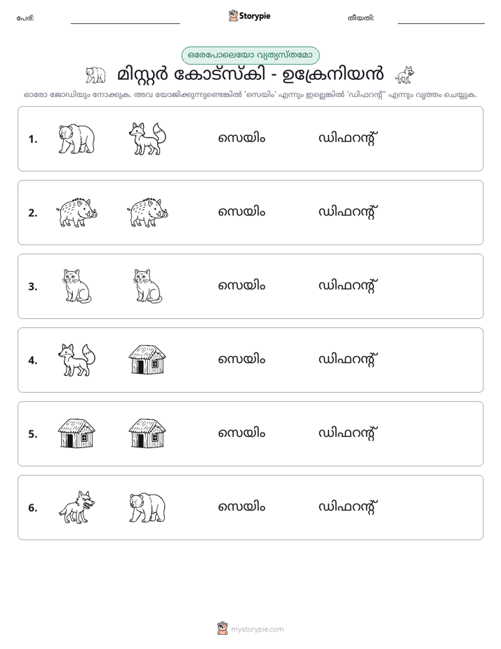 ഒന്നോ വ്യത്യാസമോ