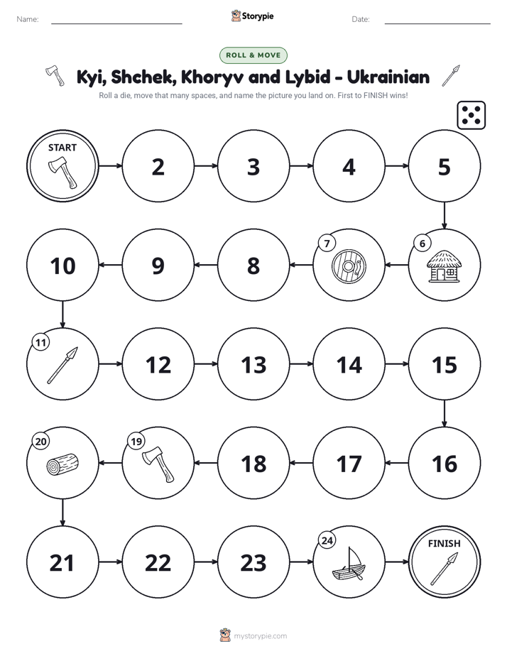 Roll & Move Game
