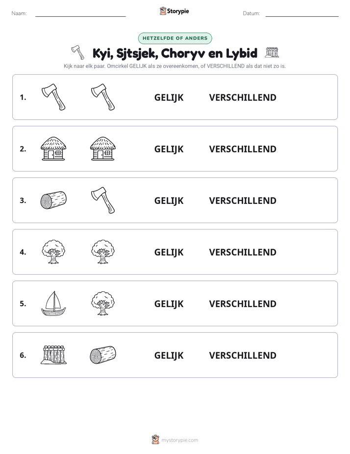 Zelfde of Verschillend