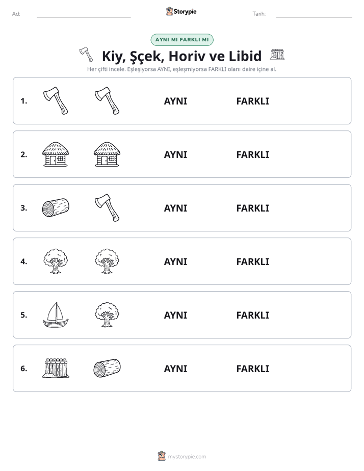 Aynı mı Farklı mı