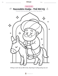 Xem trước tài liệu in sẵn Nasreddin Hodja - Thổ Nhĩ Kỳ