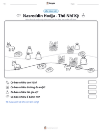 Xem trước tài liệu in sẵn Nasreddin Hodja - Thổ Nhĩ Kỳ