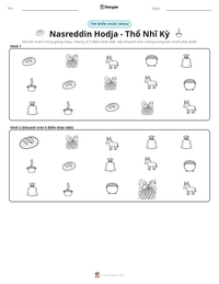 Xem trước tài liệu in sẵn Nasreddin Hodja - Thổ Nhĩ Kỳ