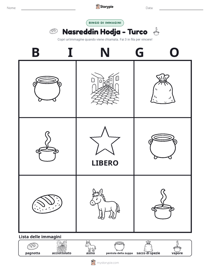 Bingo delle Immagini