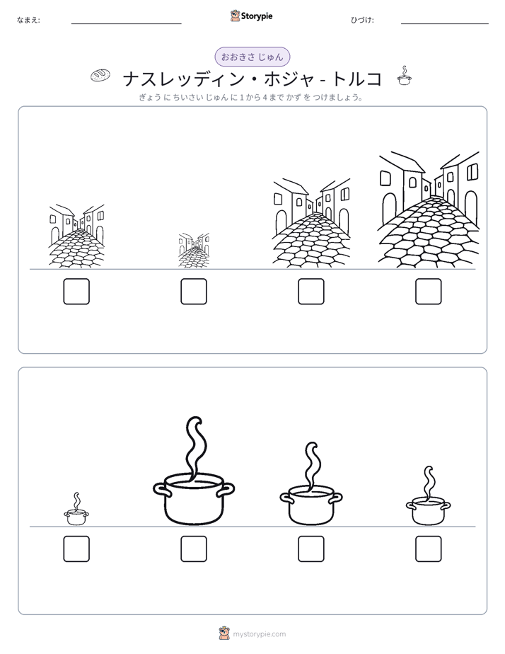 サイズ順