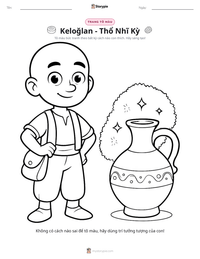 Xem trước tài liệu in sẵn Keloğlan - Thổ Nhĩ Kỳ