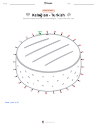 Keloğlan - Turkish printable worksheet preview