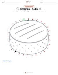 Keloğlan - Turks afdrukbare werkblad voorbeeld