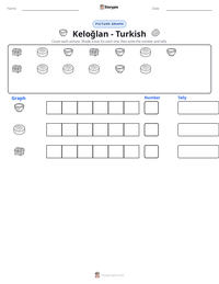 Keloğlan - Turkish printable worksheet preview
