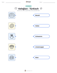 Keloğlan - Türkisch druckbare Arbeitsblatt Vorschau