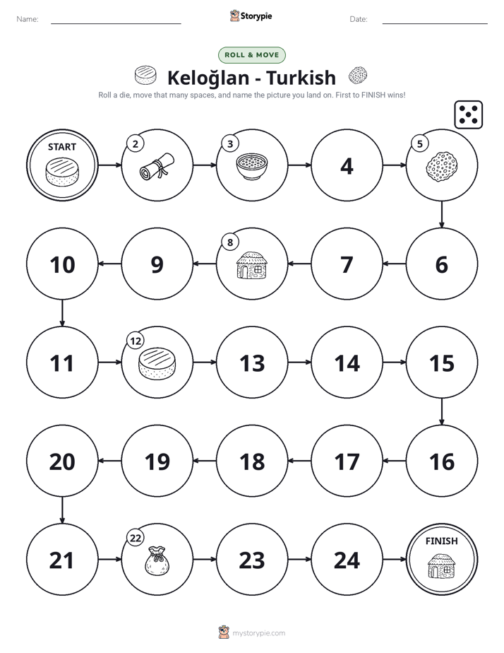 Roll & Move Game
