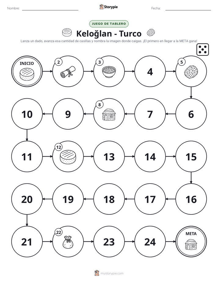 Juego de Rueda y Avanza
