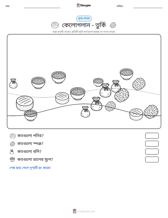 গণনা দৃশ্য