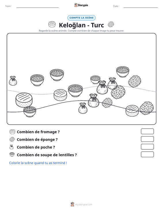 Scène de Comptage