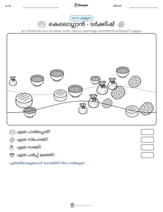 എണ്ണുന്ന ദൃശ്യങ്ങൾ
