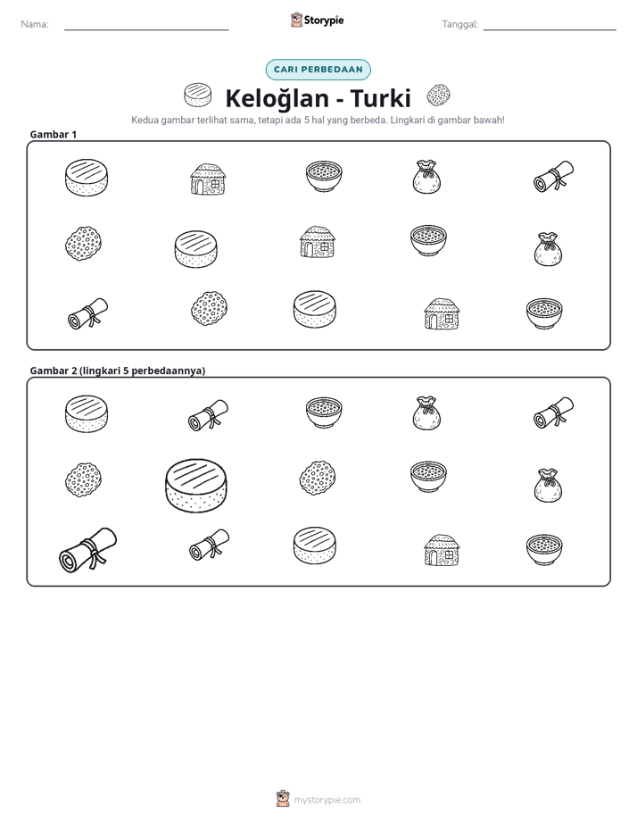 Temukan Perbedaannya