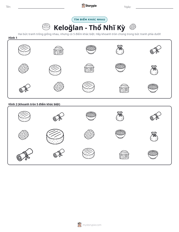 Tìm Sự Khác Biệt