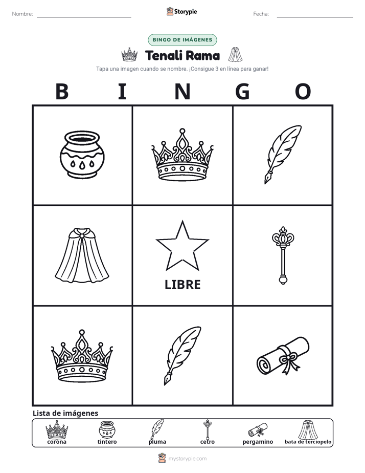 Bingo de Imágenes