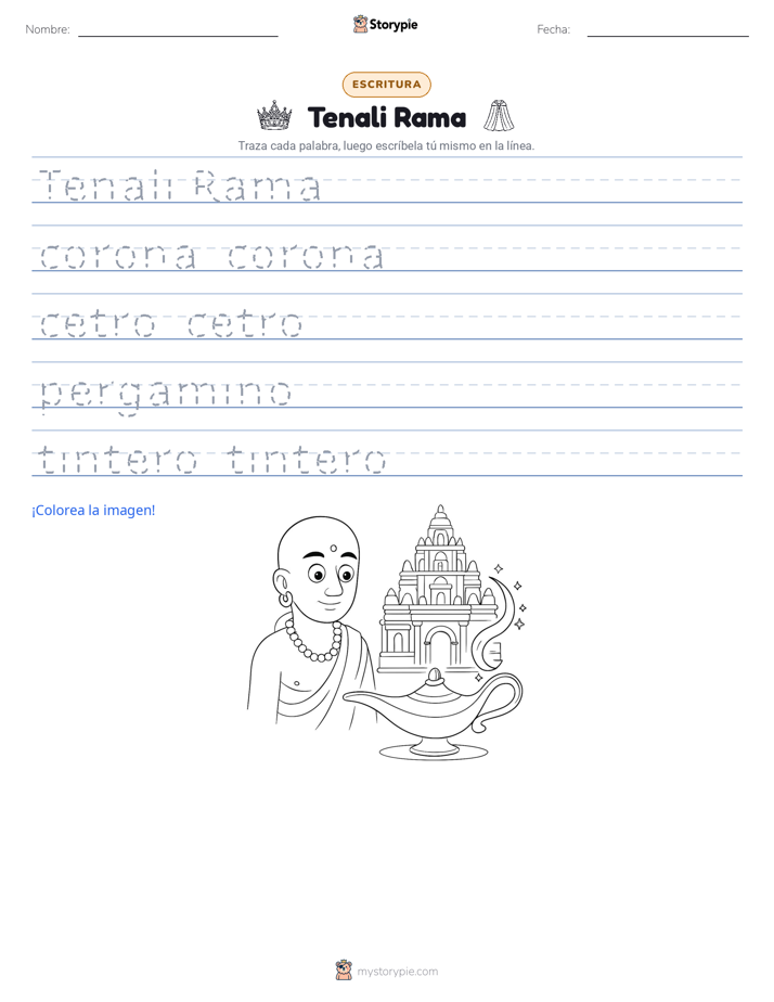 Práctica de Escritura