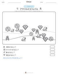 アクバルとビルバル の印刷可能ワークシートプレビュー