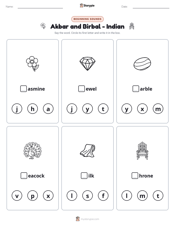 Beginning Sounds