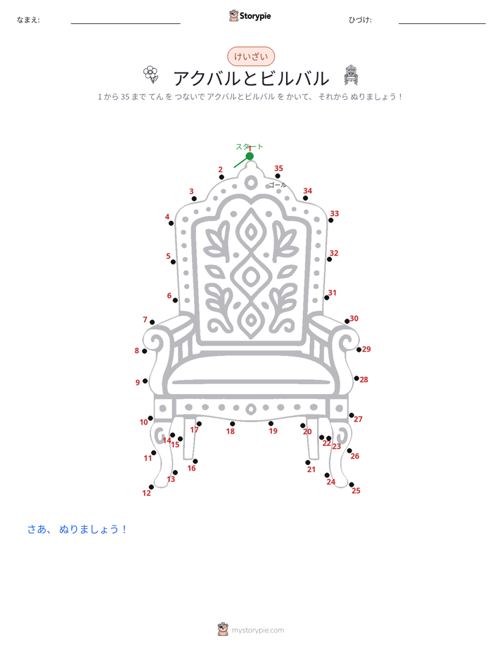 点つなぎ