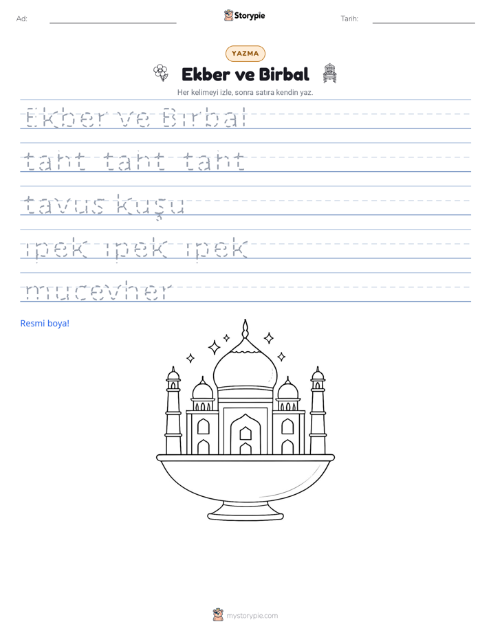 Yazma Pratiği