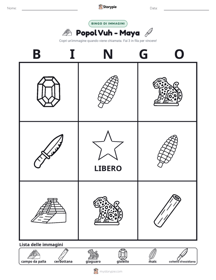 Bingo delle Immagini