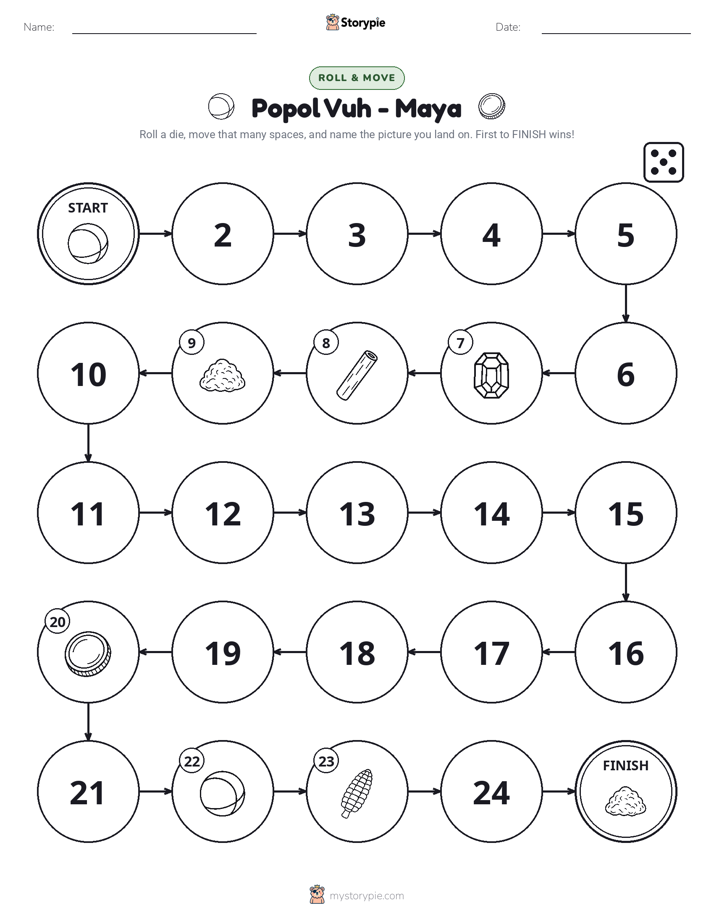 Roll & Move Game