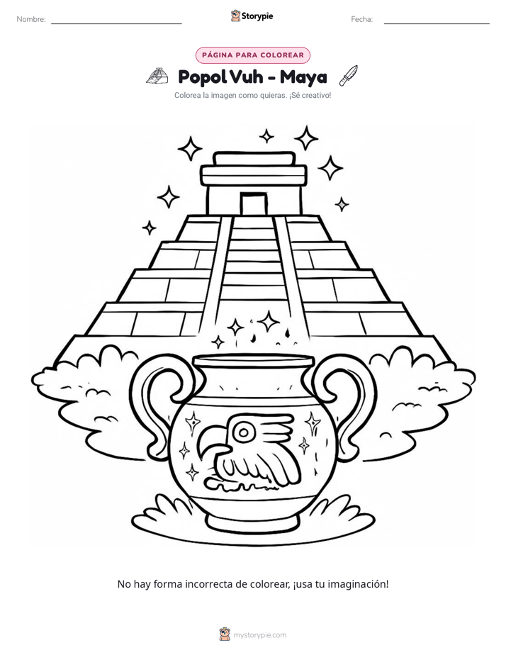 Página para Colorear