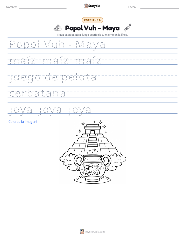 Práctica de Escritura