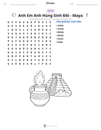 Xem trước tài liệu in sẵn Anh Em Anh Hùng Sinh Đôi - Maya