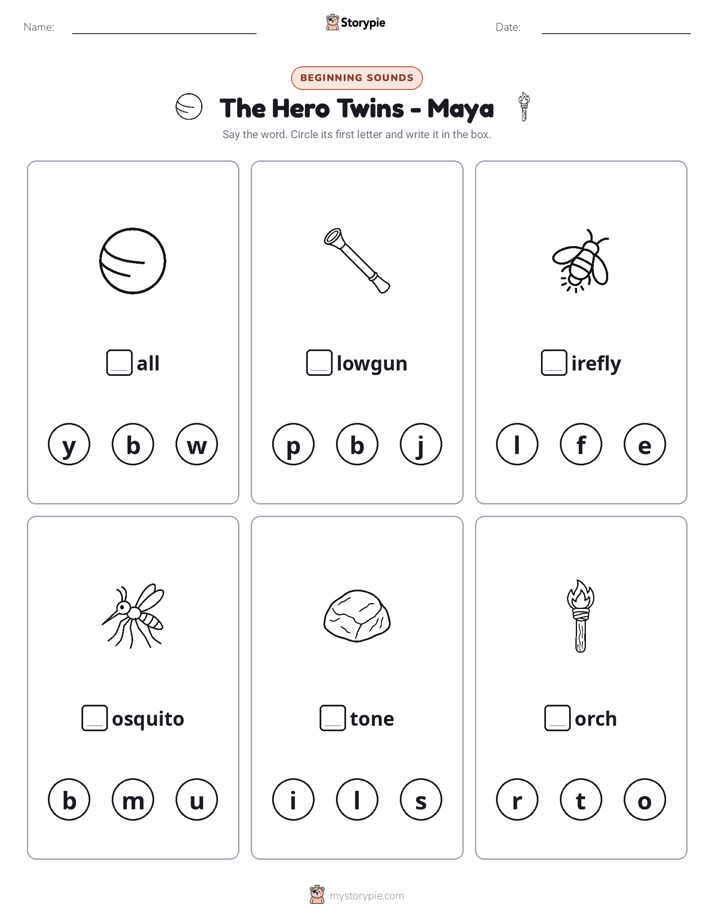 Beginning Sounds