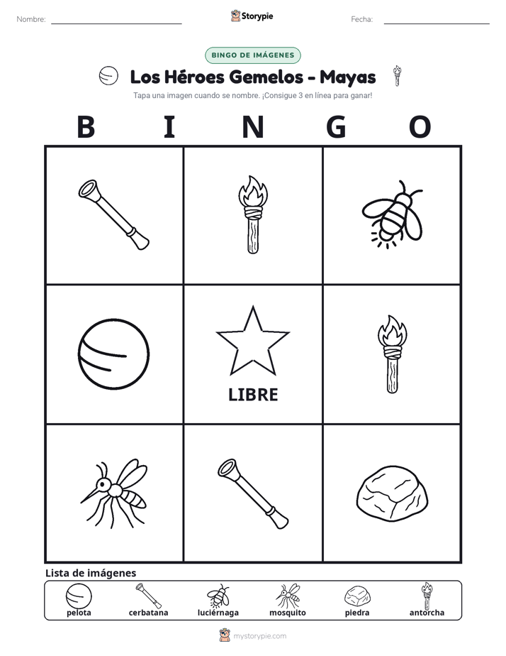 Bingo de Imágenes