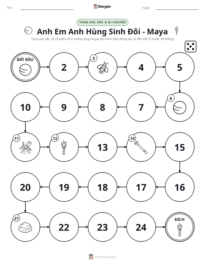 Trò Chơi Cuộn & Di Chuyển